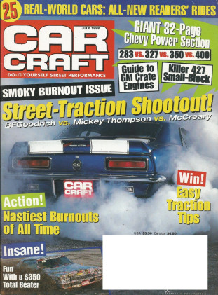 CAR CRAFT 1998 JULY - 427 MOUSE, 10-sec. TRANS AM